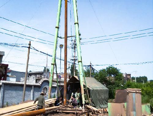 九川國(guó)際城施工現(xiàn)場(chǎng)打井現(xiàn)場(chǎng)